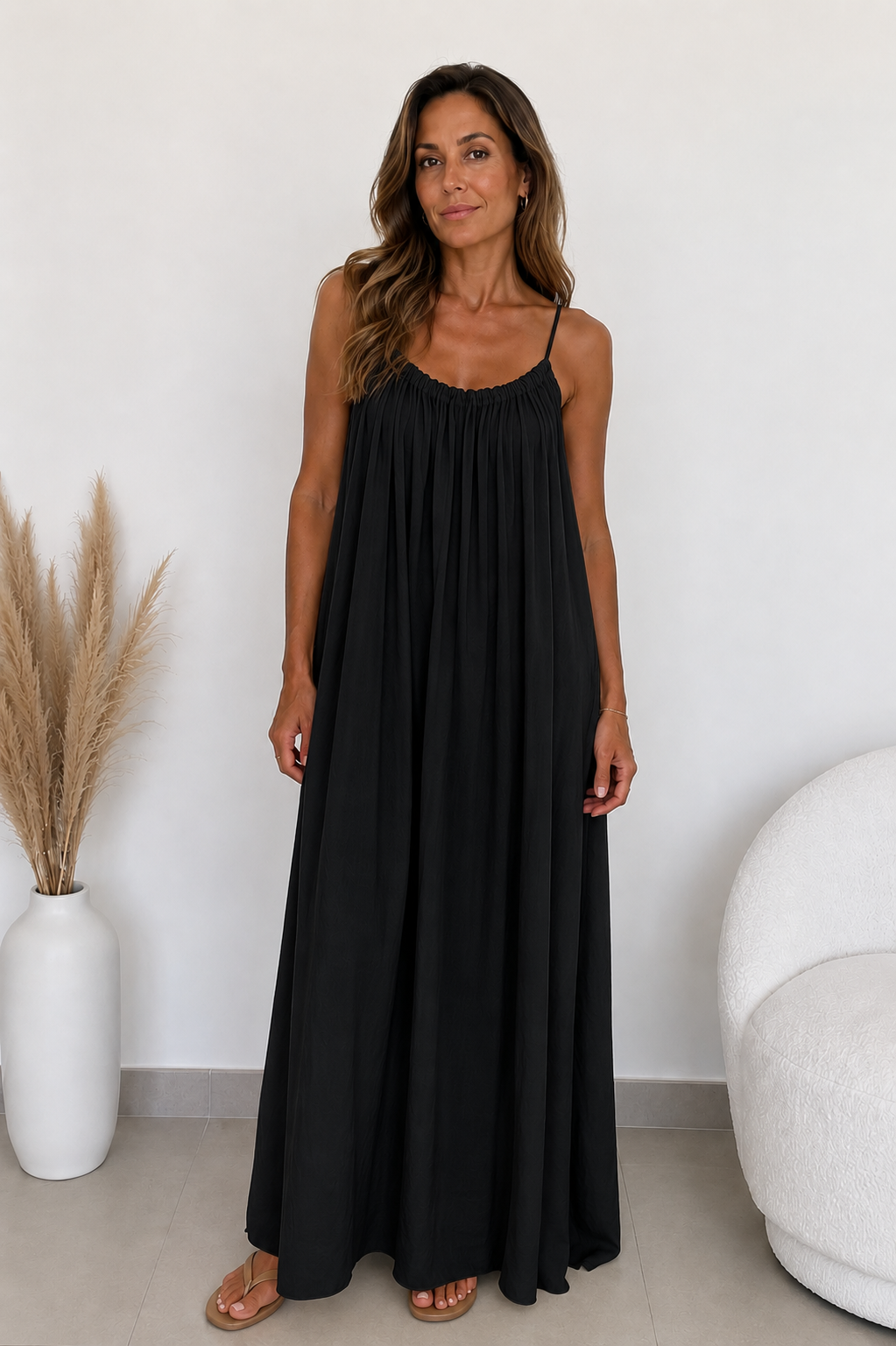 ✨ Vestido Maxi Sin Tirantes de Nueva Temporada – Comodidad y Estilo